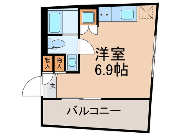 FARE恵比寿の物件間取画像